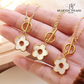 שרשרת זהב HEART FLOWER